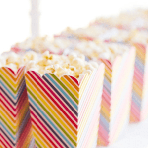 Custom Popcorn Multicolor Boxes